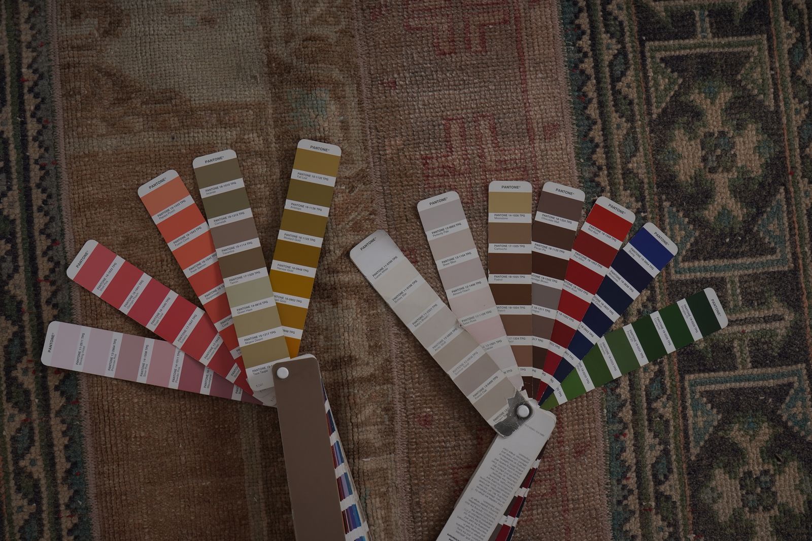Textiles 1960s Turkish Oushak Extra Long And Wide Runner   Stair Tread 2'4'' X 524'9'' photo