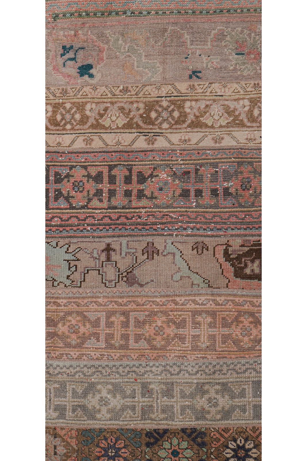 4500.0 1960s Turkish Oushak Extra Long And Wide Runner   Stair Tread 2'4'' X 524'9'' photo