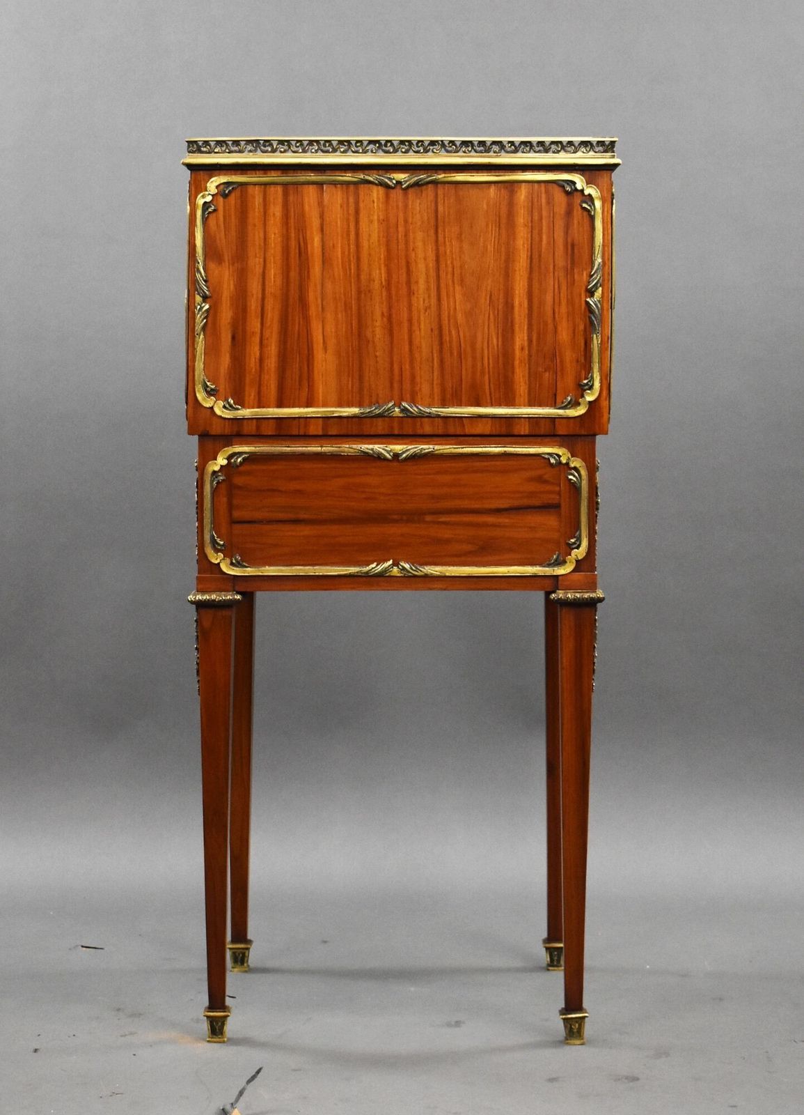 19th Century French Satinwood Bonheur Du Jour With Ormolu Mounts photo 1500.0
