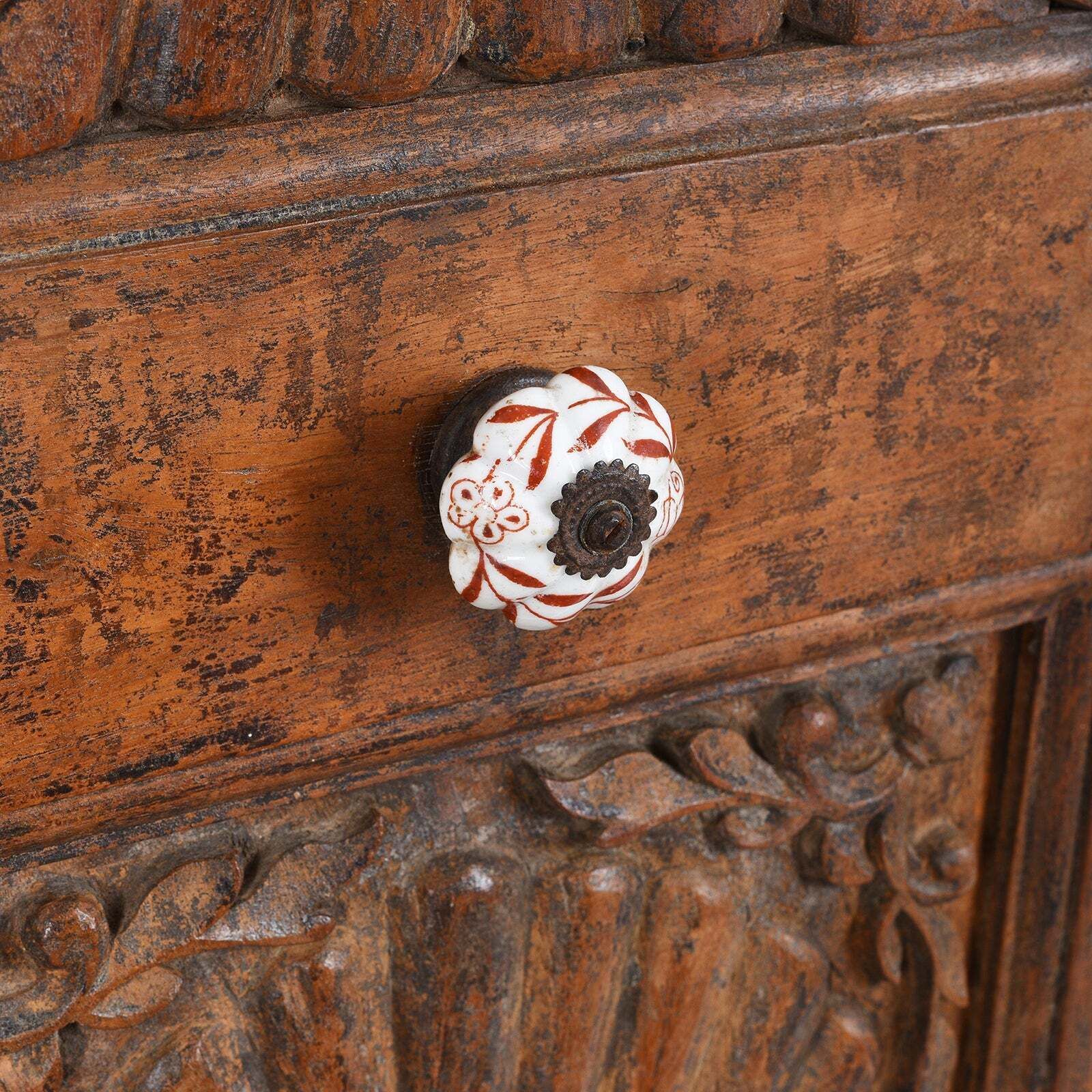 photo for sale Antique Indian Almirah Cabinet From Gujarat   19th Century