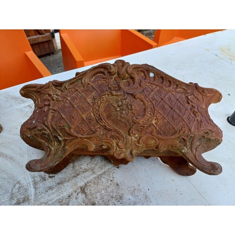 photo for sale Set Of 4 Cast Iron Planters 1900 From Charleville   Mézières Rocaille Style