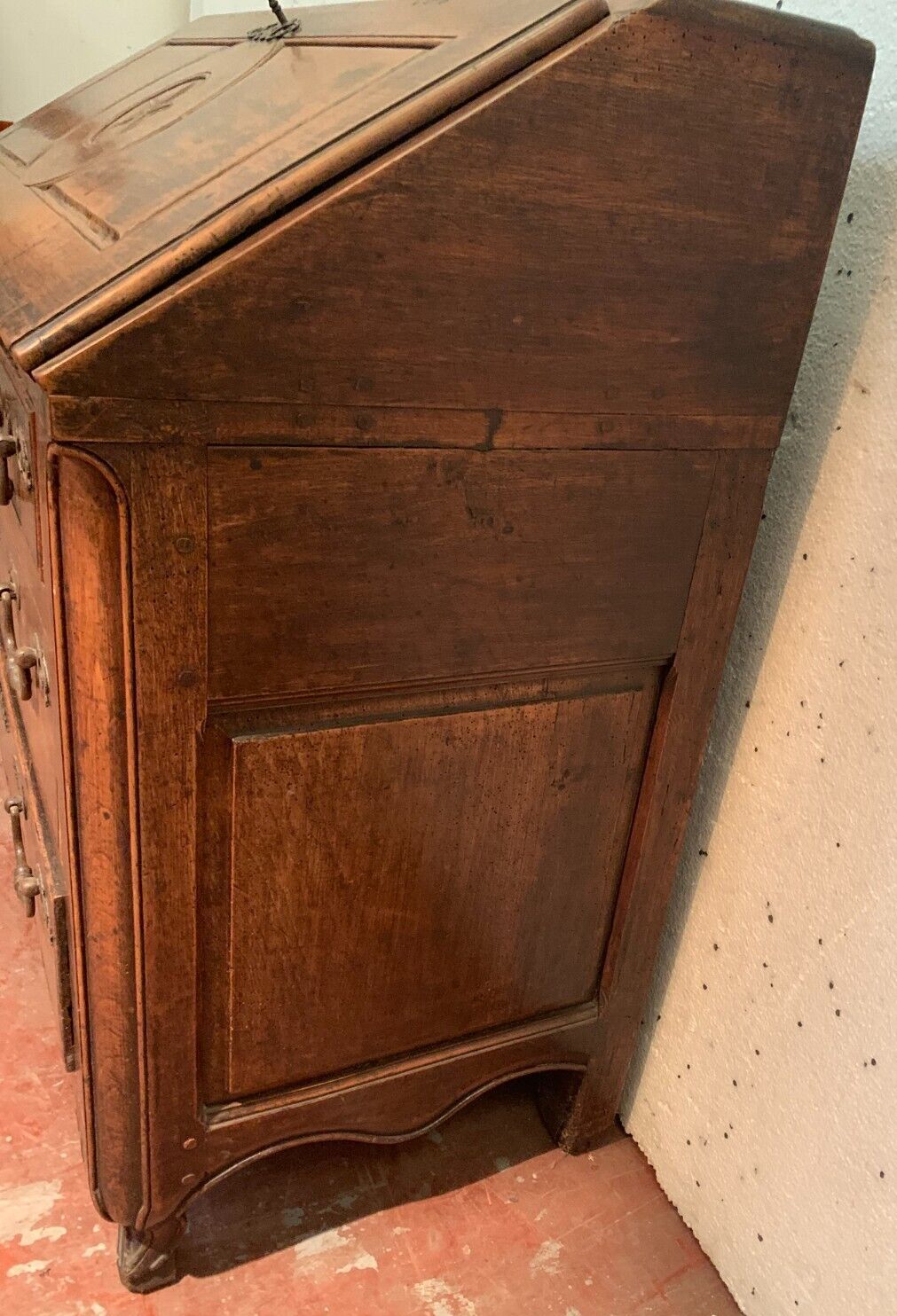 Louis XV Solid Walnut Slope Desk From The 18th Century photo buy
