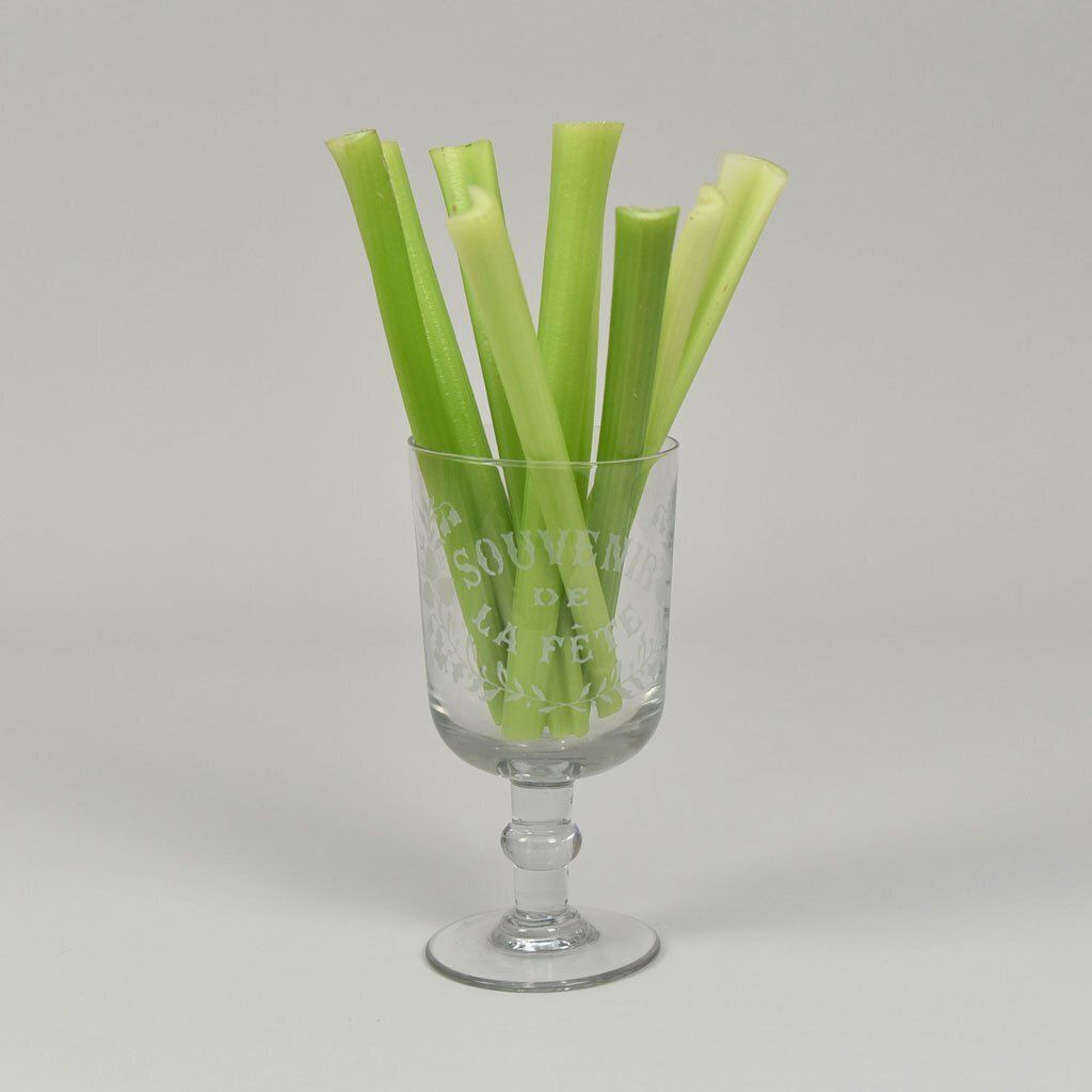 ‘Souvenir De La Fete’ Glass Vintage Goblet photo 55.0