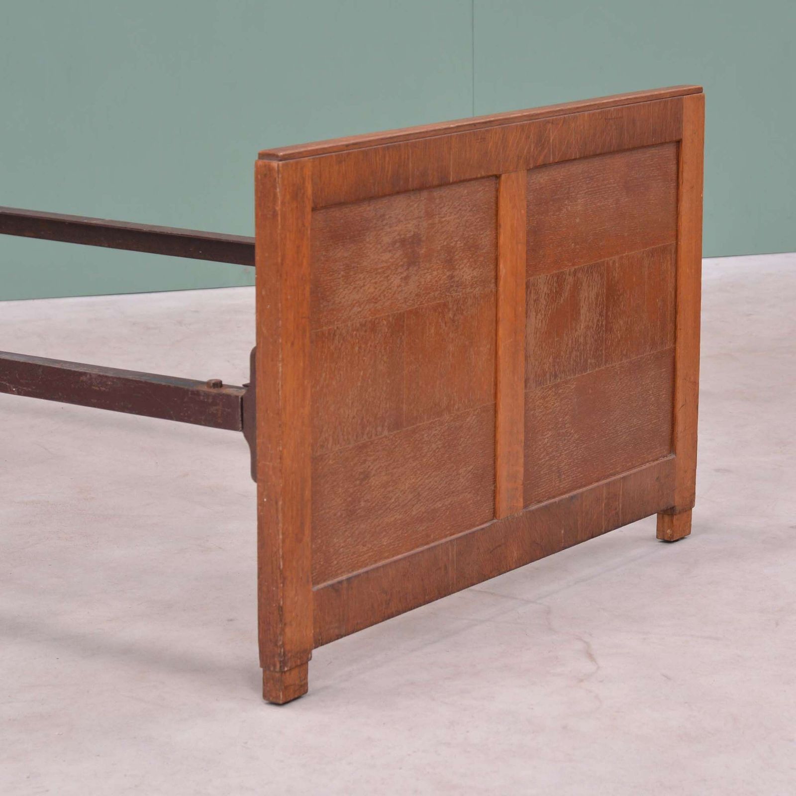 Oak Single Bed In The Manner Of Heals photo for sale