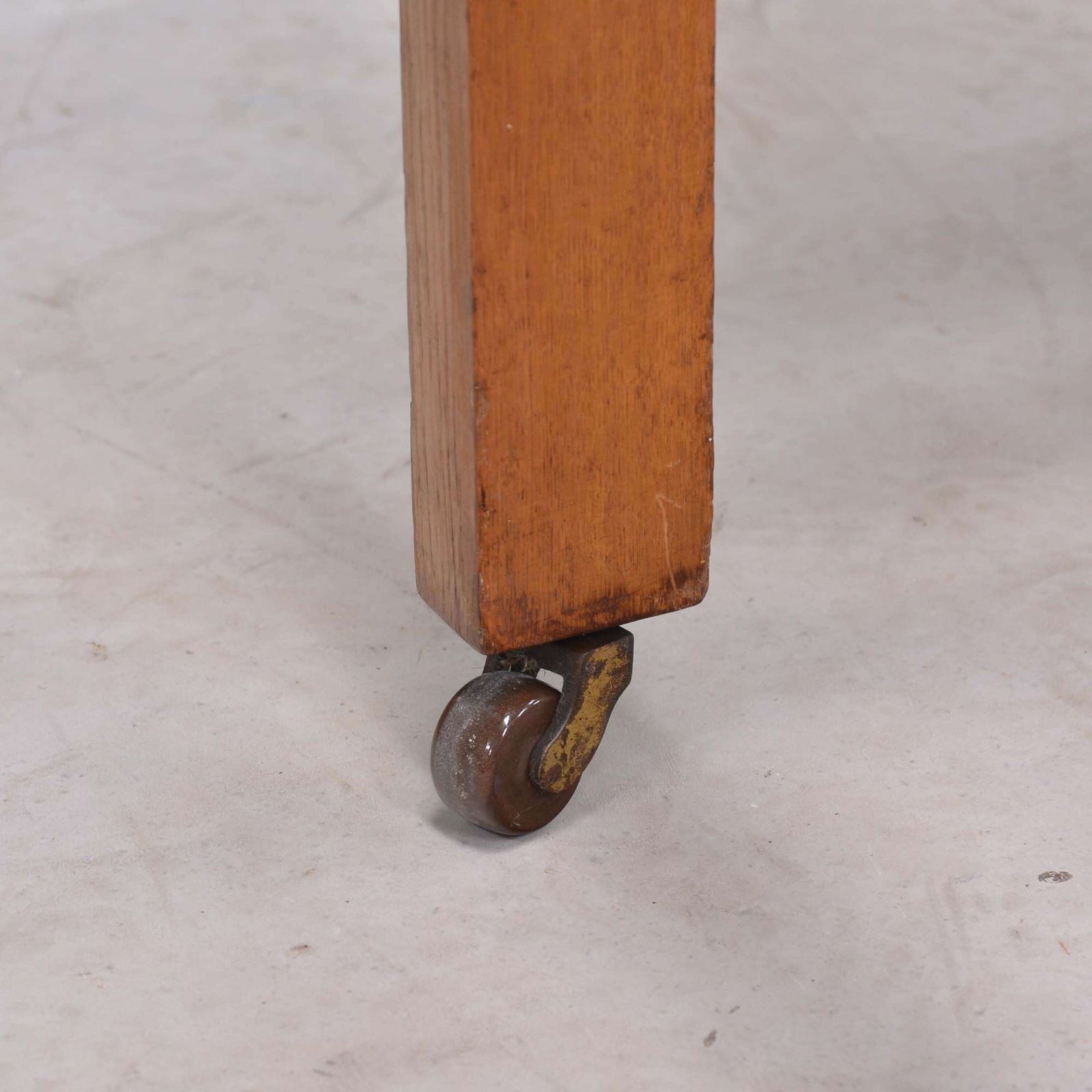Oak Single Bed In The Manner Of Heals photo vintage