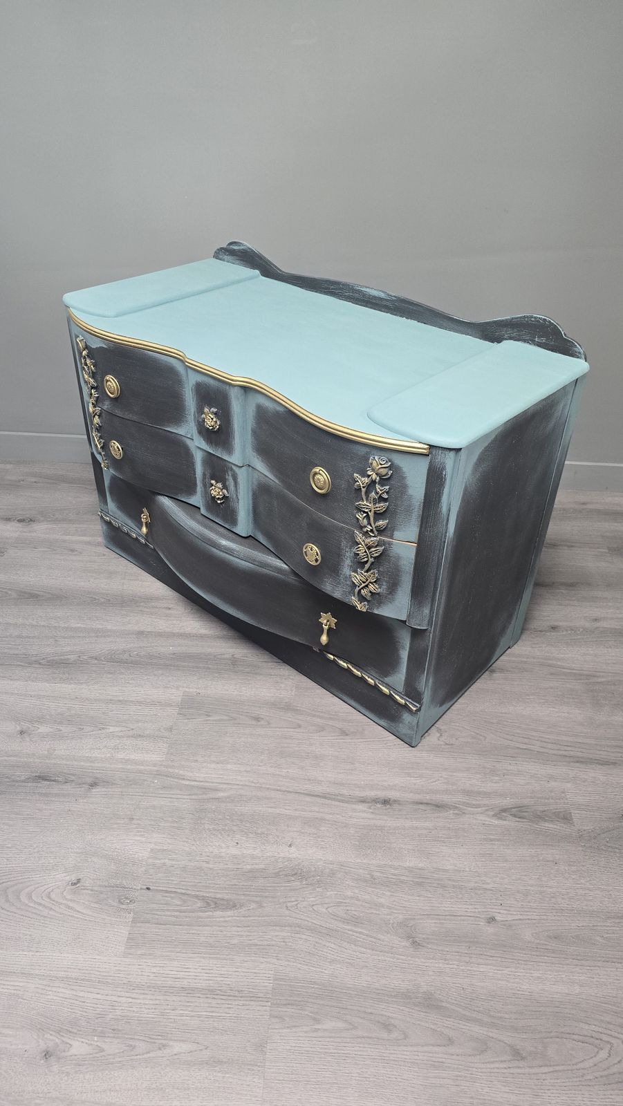 Ornate Chest Of Drawers, Upcycled photo Furniture