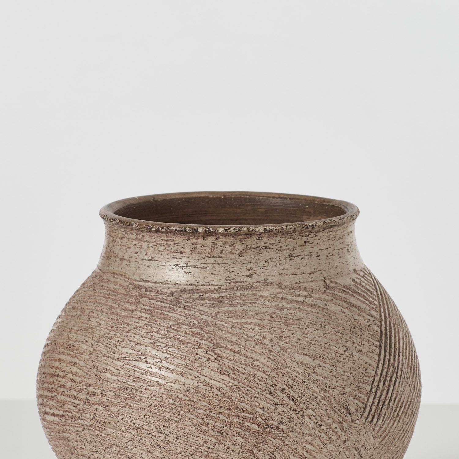 Jason Wason Ovoid Studio Pottery Vase Uk, 20th Century photo 725.0