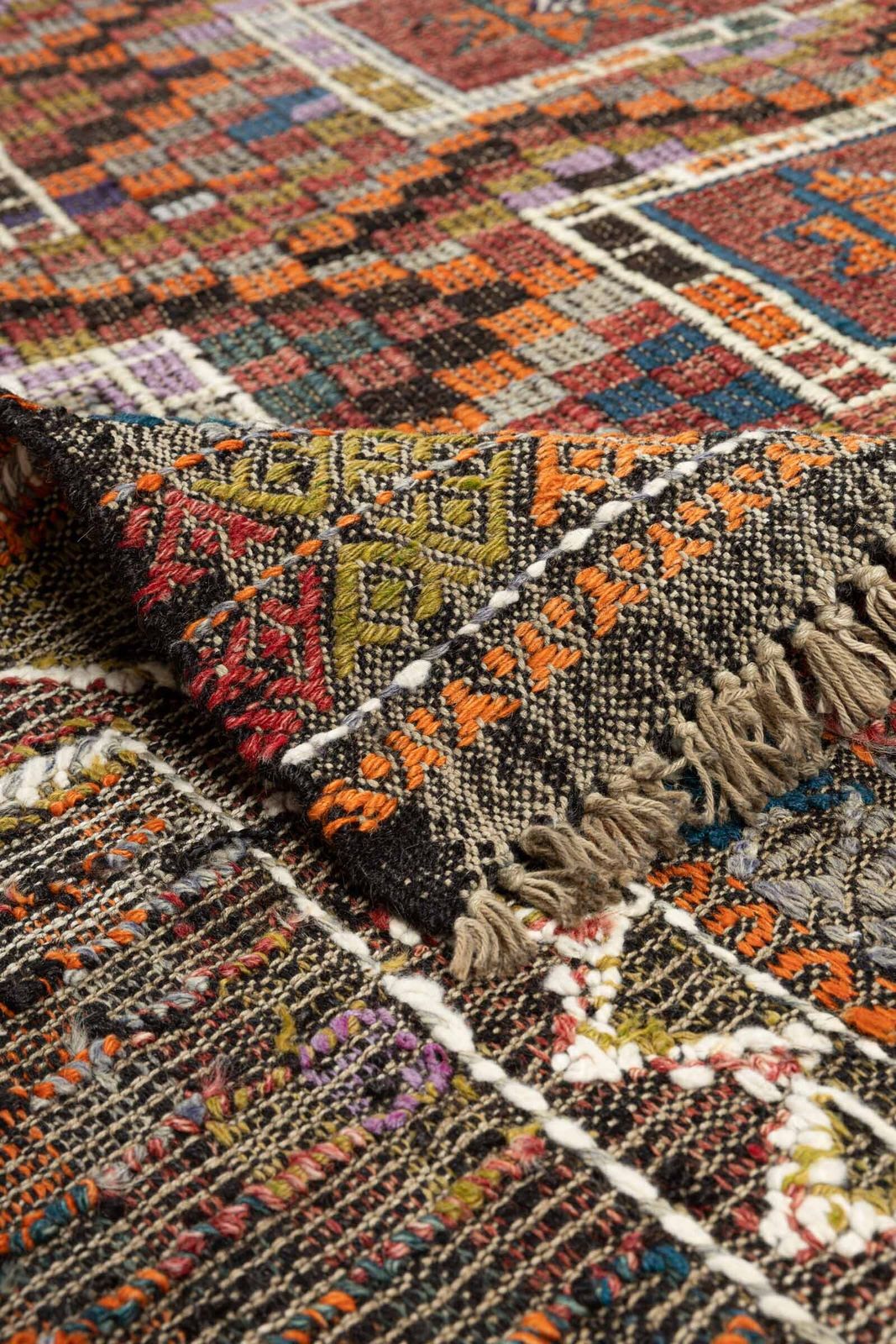 Usak Vintage Cicim Kilim 295x213cm photo vinterior
