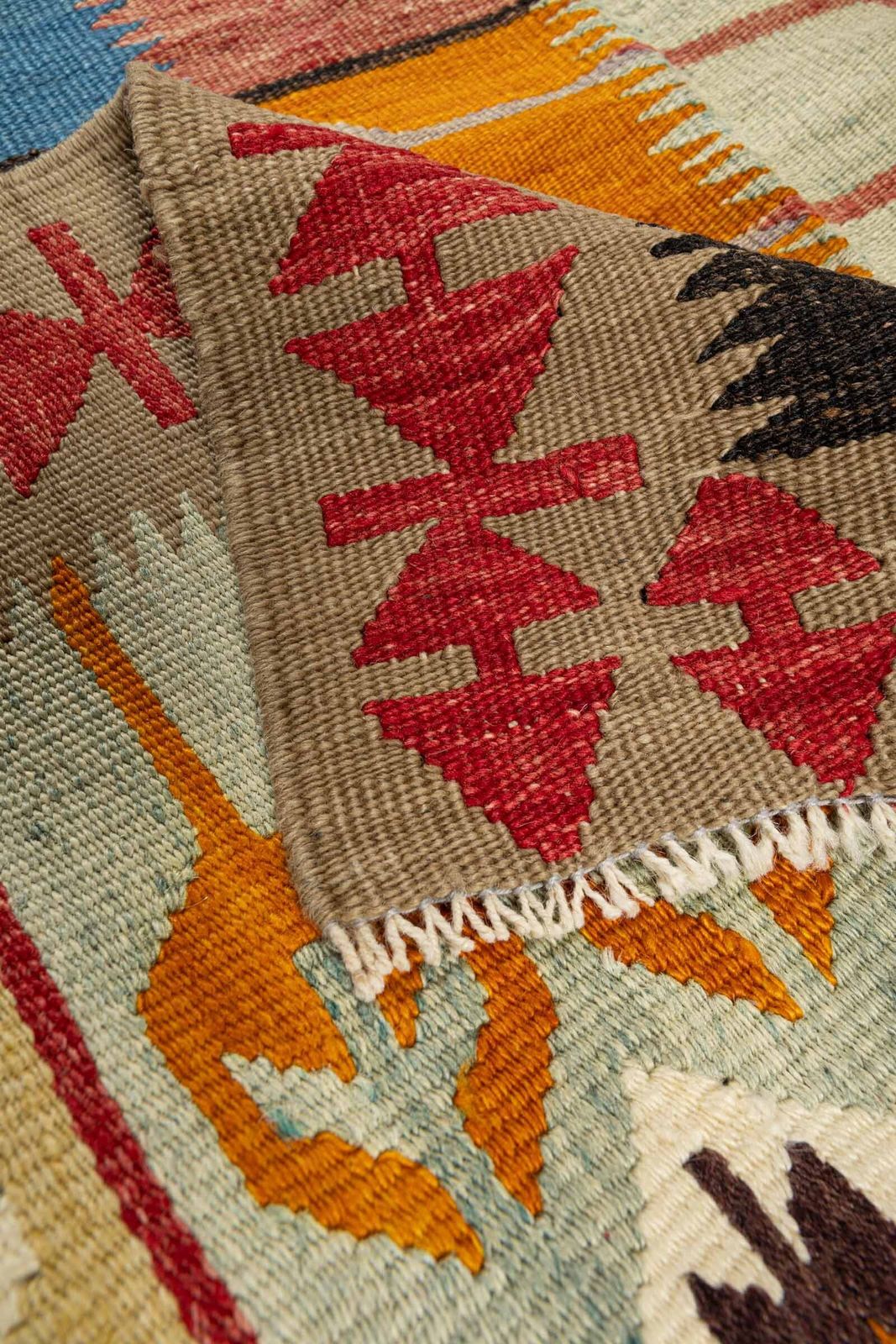 Denizli Vintage Kilim 257x113cm photo vinterior