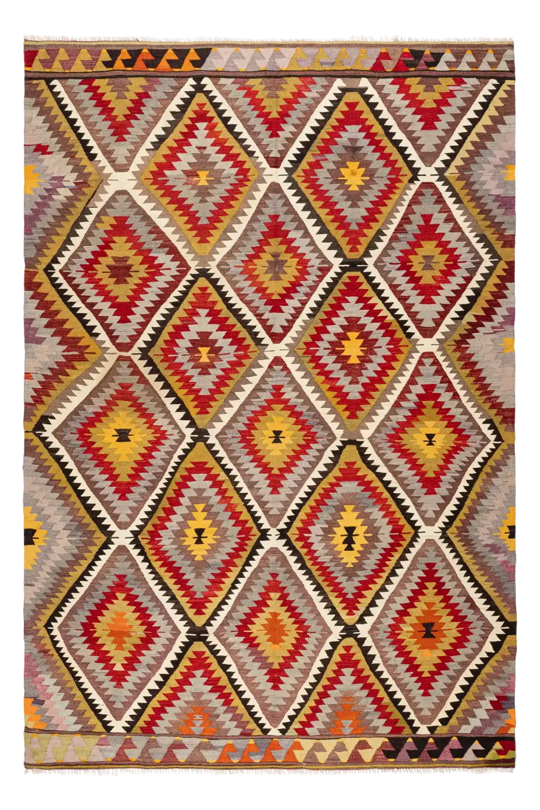 Denizli Vintage Kilim 260x177cm