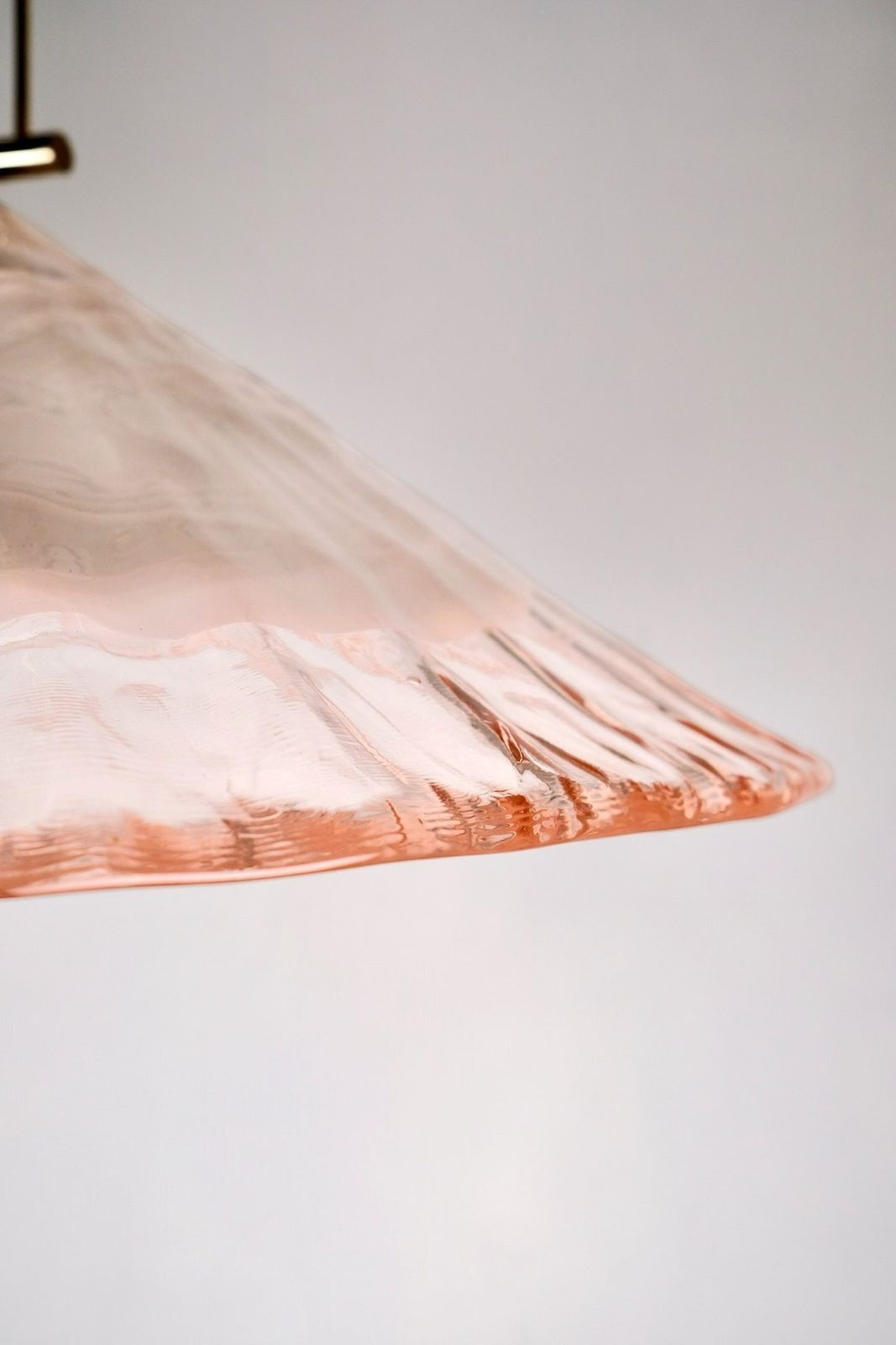 photo for sale Murano Glass And Brass Pendant Light By La Murrina, Italy, 1970s