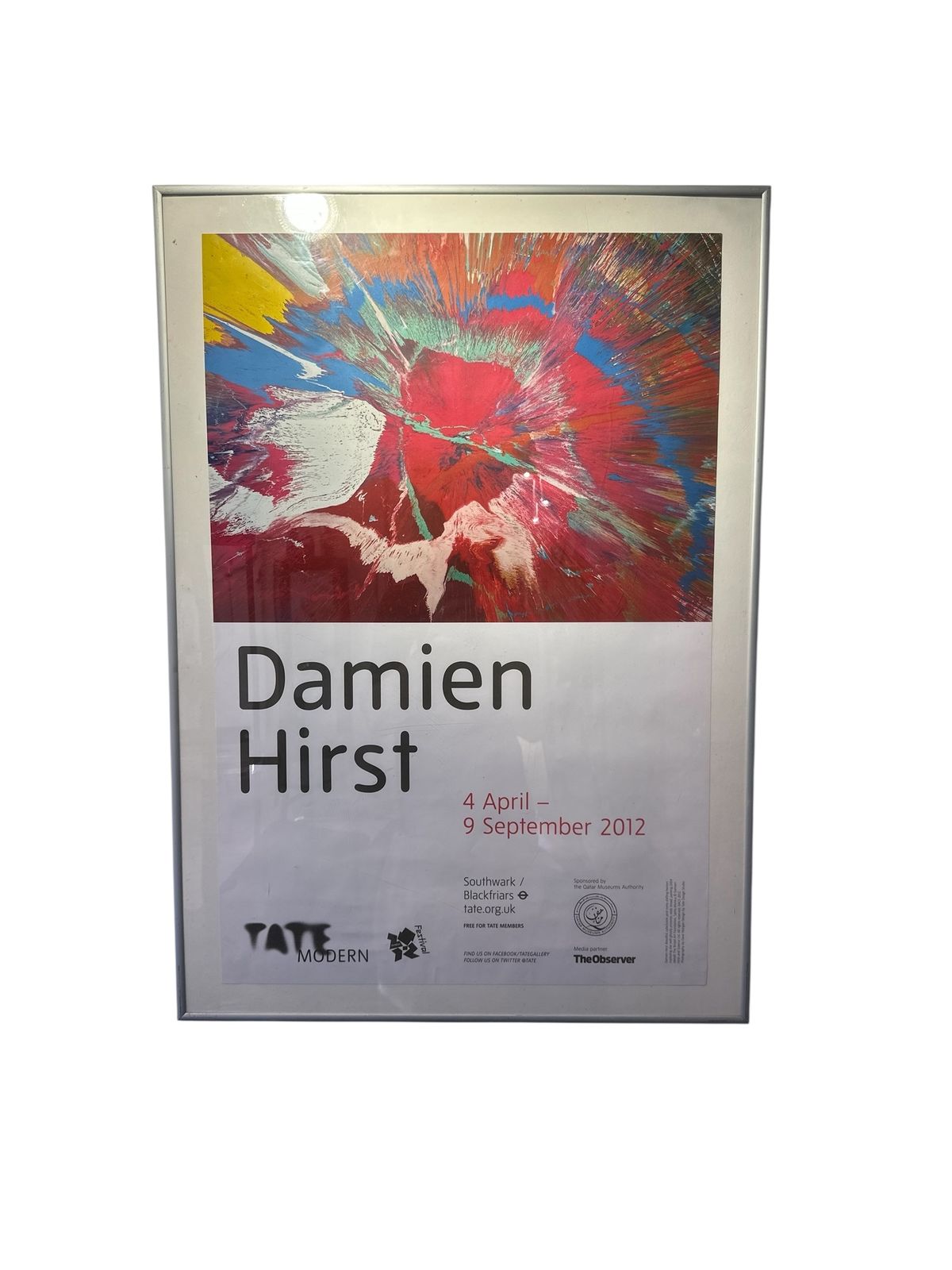 Original Damien Hirst Set Of Prints From The 2012 Olympic Collection photo furniture