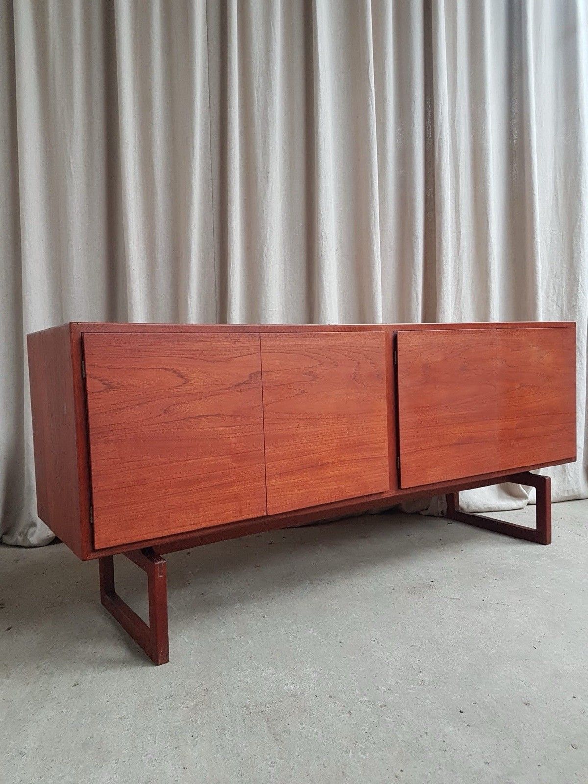Vtg Mid Century Arne Hovmand Olsen Mogens Kold Danish Sideboard Retro R898 photo 3737.5