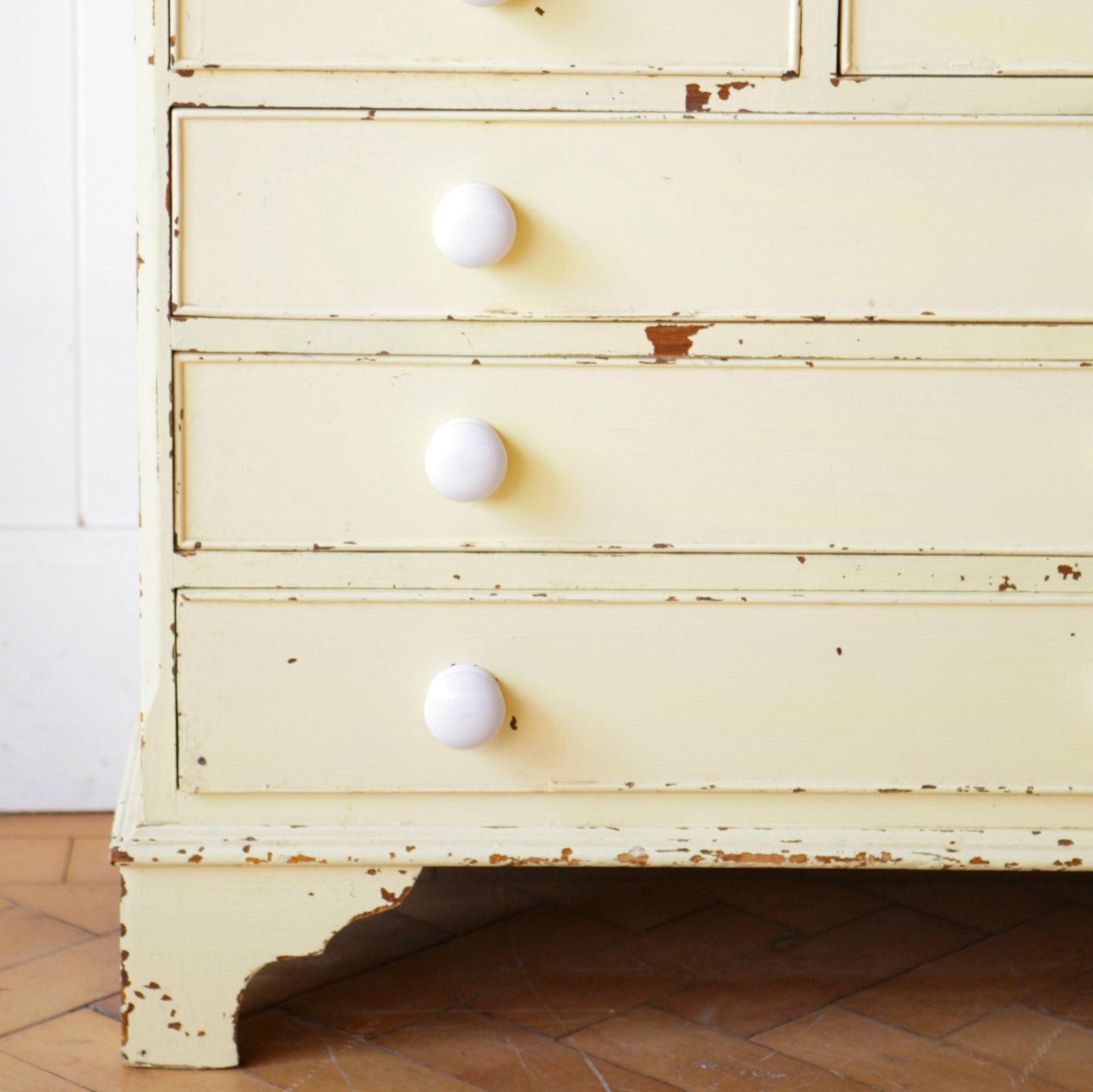 Small Painted Pine Chest Of Drawers. photo buy