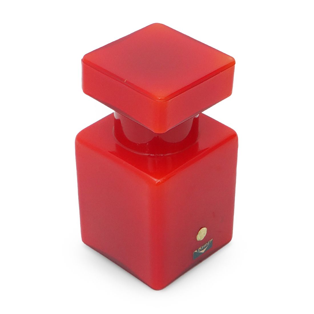 Red Glass Bottle By Luciano Vistosi For Vistosi, 1960s photo Home Decor