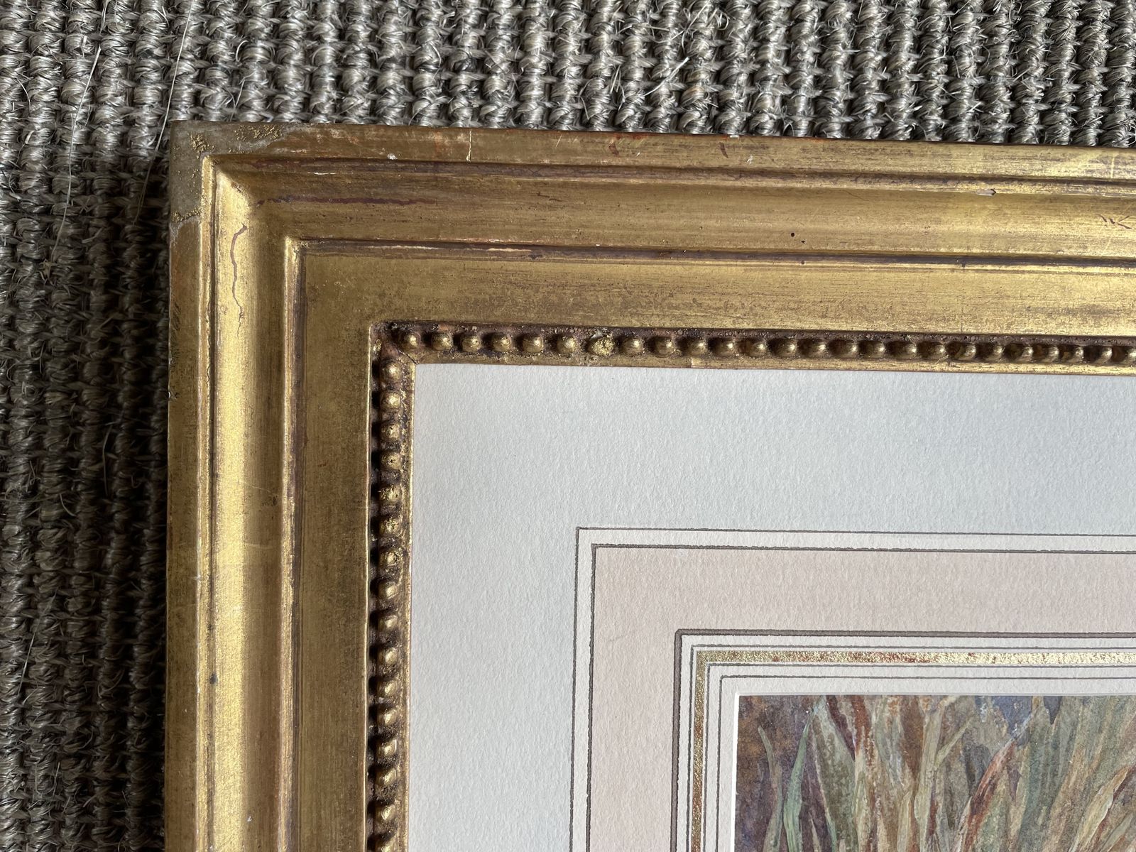 Jebez Blight   Victorian Still Life Watercolour Of Mushrooms In A Basket photo for sale
