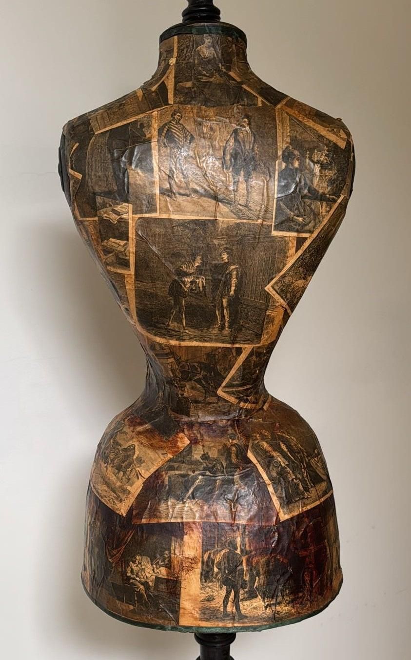 photo furniture Napoleon III Style French Wooden Tailor’s Mannequin