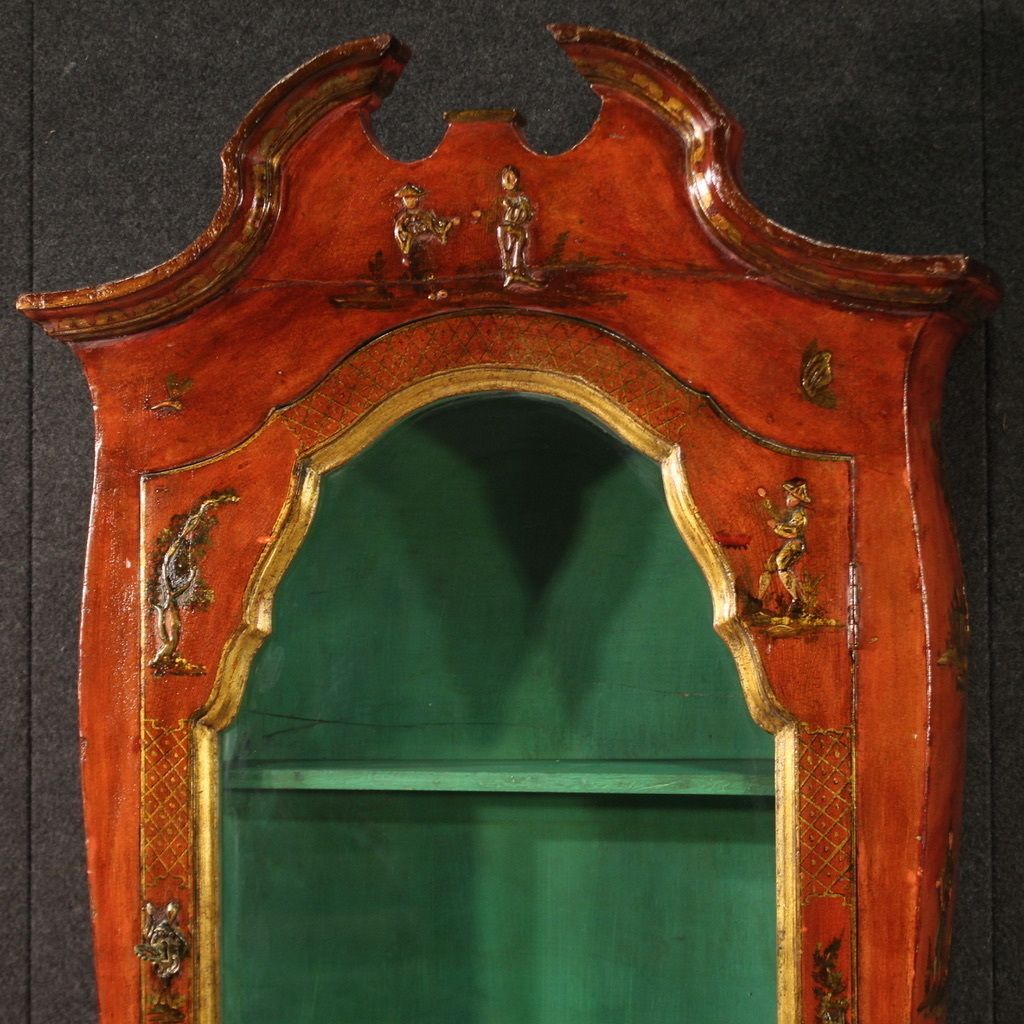 Venetian Lacquered And Gilded Chinoiserie Trumeau From 20th Century photo Furniture