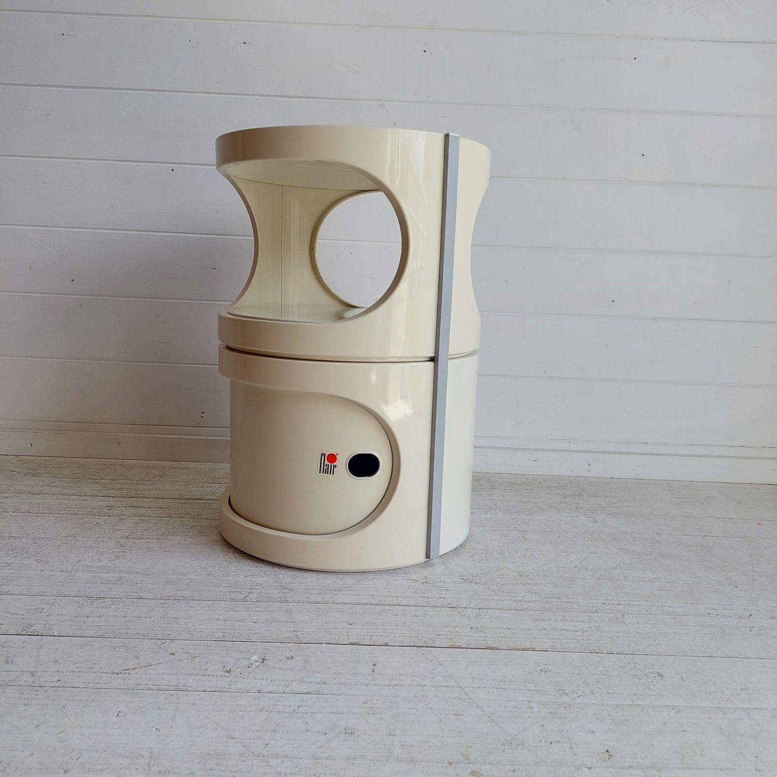 photo buy Mid Century  Plastic Side Table Space Age Nightstand Marc Held  Flair, France  Holland 970s