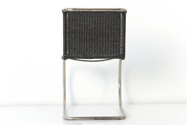 photo for sale Weissenhof Mr 10 Chair By Ludwig Mies Van Der Rohe For Berlin Metallgewerbe Josef Müller, Germany, 1927