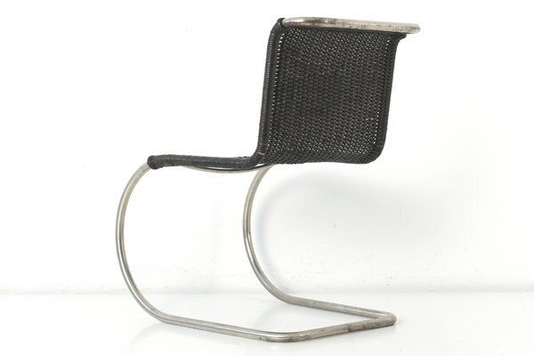Furniture Weissenhof Mr 10 Chair By Ludwig Mies Van Der Rohe For Berlin Metallgewerbe Josef Müller, Germany, 1927 photo