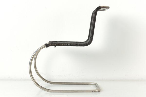 22710.0 Weissenhof Mr 10 Chair By Ludwig Mies Van Der Rohe For Berlin Metallgewerbe Josef Müller, Germany, 1927 photo