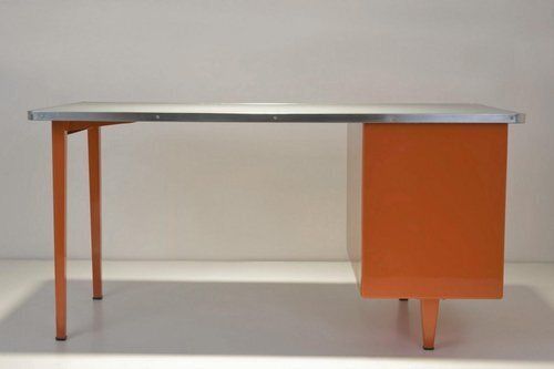 photo for sale Desk In Sheet Steel From Gispen, 1955