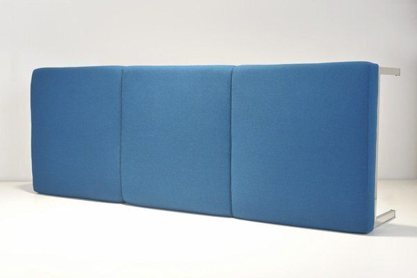 Chrome Plated Square Steel Tube Bench From Walter Knoll, Germany, 1969 photo buy