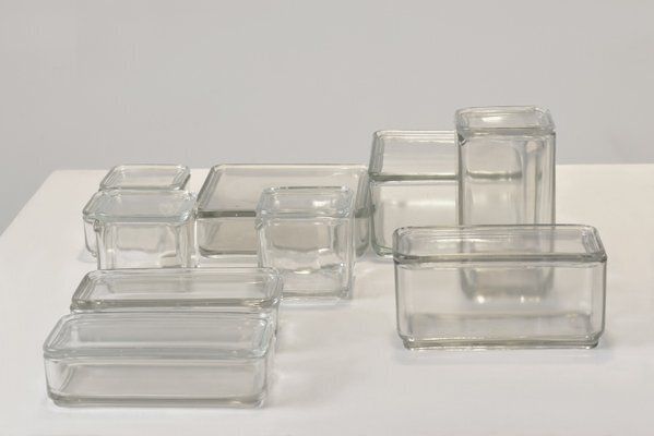Cube Storage Container By Wilhelm Wagenfeld For Vlg Weisswasser, Germany, 1938 photo 4465.0
