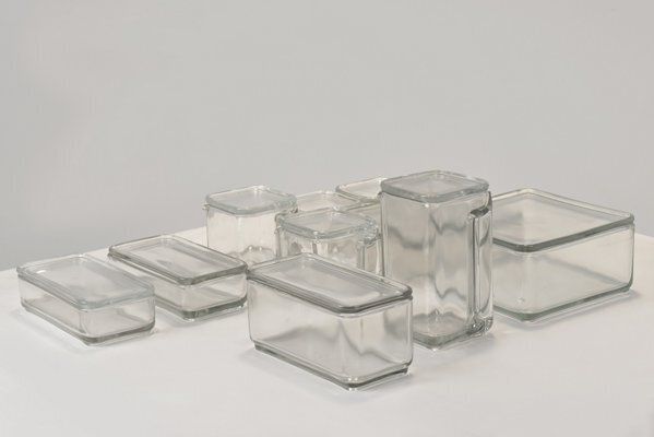 Cube Storage Container By Wilhelm Wagenfeld For Vlg Weisswasser, Germany, 1938 photo vinterior