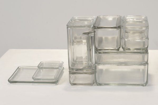 photo furniture Cube Storage Container By Wilhelm Wagenfeld For Vlg Weisswasser, Germany, 1938