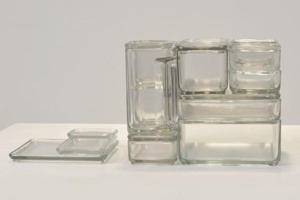 photo for sale Cube Storage Container By Wilhelm Wagenfeld For Vlg Weisswasser, Germany, 1938