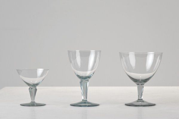 Sherry Glasses By Wilhelm Wagenfeld For Vlg Weisswasser, Germany, 1937, Set Of 6 photo buy