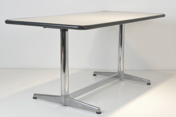 Worktable In Aluminium By Giancarlo Piretti For Mobilier International, France, 1970s photo buy