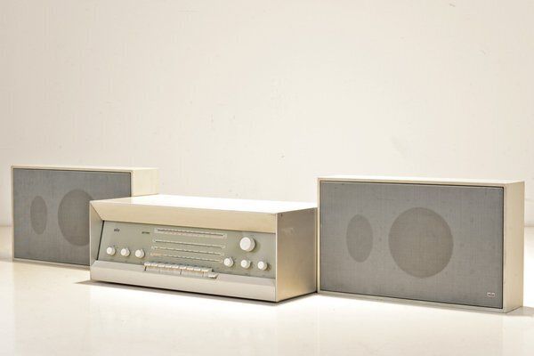 L45 2 Rcs 9 Control Unit And Cabinets By Dieter Rams For Braun Ag, Germany, 1961, Set Of 3 photo furniture