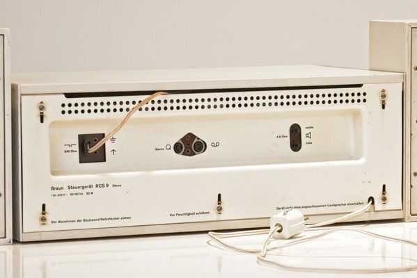 L45 2 Rcs 9 Control Unit And Cabinets By Dieter Rams For Braun Ag, Germany, 1961, Set Of 3 photo vintage