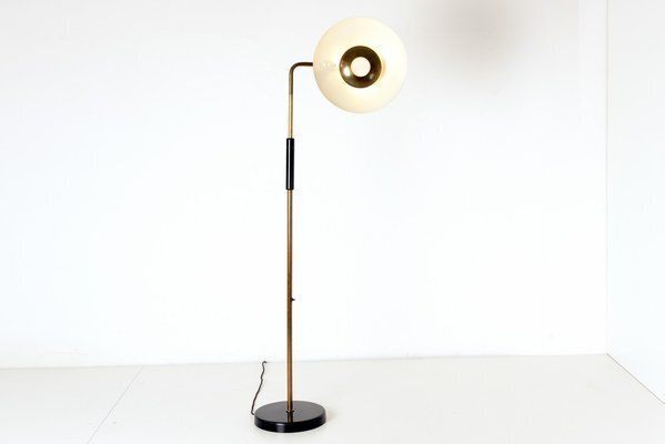 Monumental Floor Lamp By Pavel Smethana, Prague, Former Czechoslovakia, 1930s photo for sale