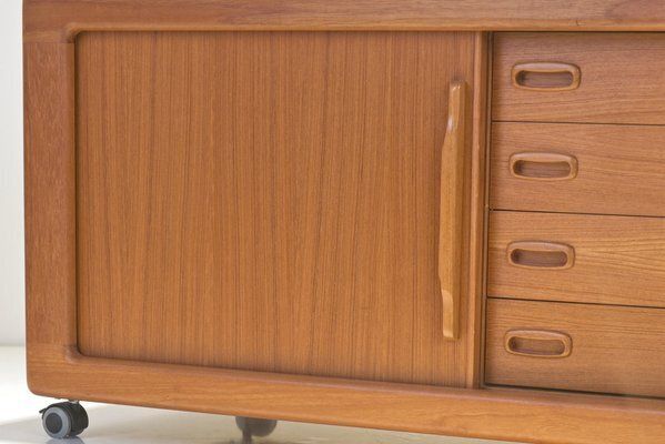 photo buy Teak Factory Design Tv Phono Cabinet From Dyrlund, Denmark, 1975