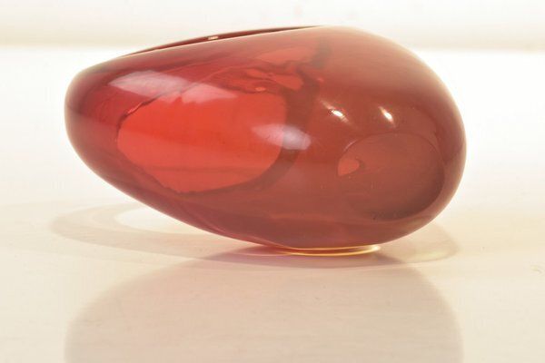 photo for sale Sommerso Vase In Murano By Flavio Poli For Seguso, 1958