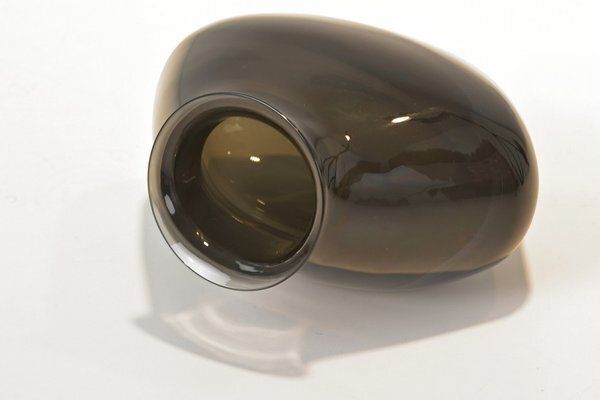 photo for sale Heavy Sommerso Vase In Murano By Flavio Poli For Seguso, 1960s