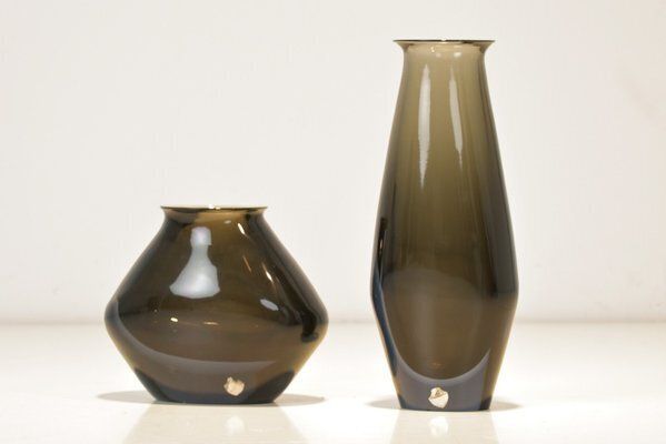 Large Sommerso Vase In Murano By Flavio Poli For Seguso, 1960s photo vintage