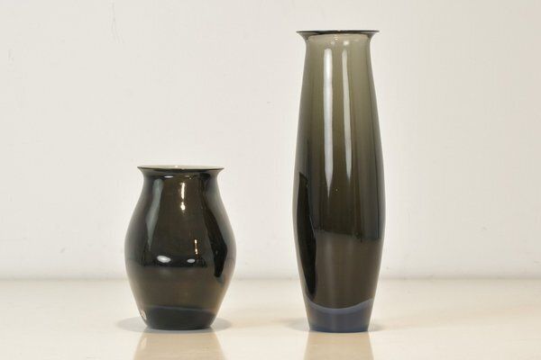 Home Decor Large Sommerso Vase In Murano By Flavio Poli For Seguso, 1960s photo