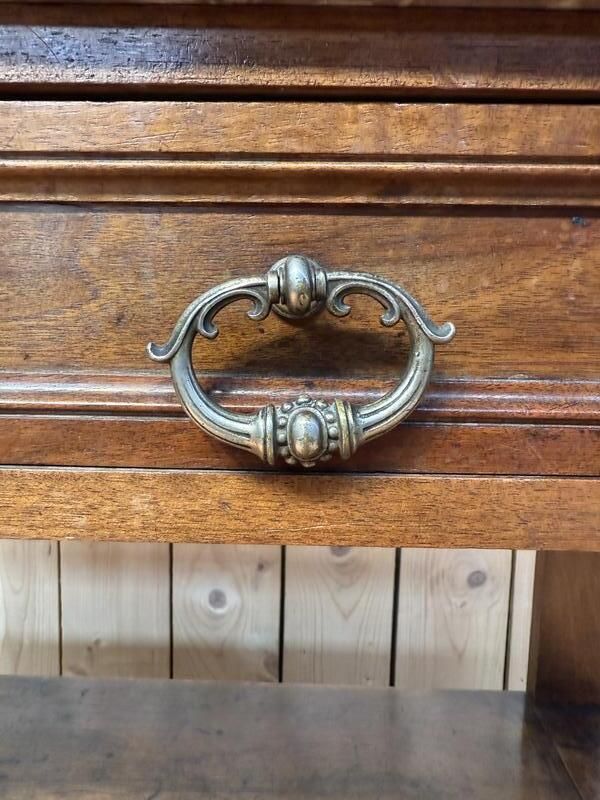 Console   Desserte De Style Louis XIII Marbre Griotte photo for sale