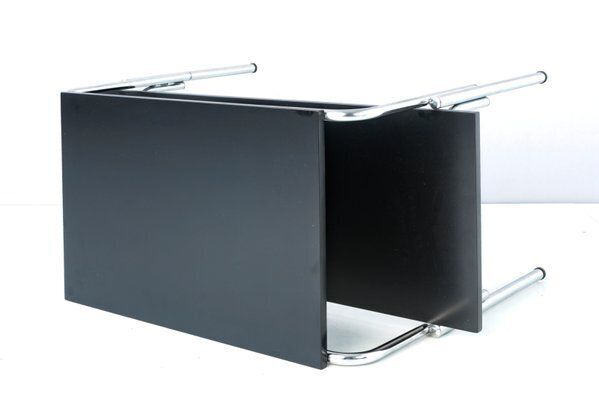Tubular Steel Side Table, France, 1950s photo furniture