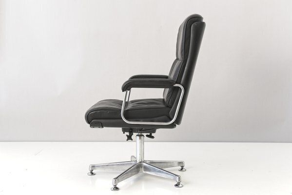 German Conference Chair With Tilting Mechanism From Drabert, 1970s photo furniture