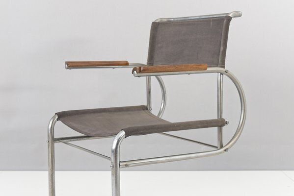 Cantilever Armchair, Netherlands, 1930s photo vintage