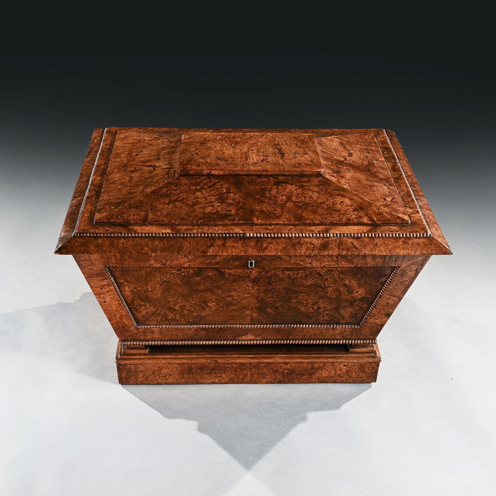 Late Regency George IV Period Wine Cooler Cellarette In Pollard Oak Of Exceptional Colour And Patina photo furniture