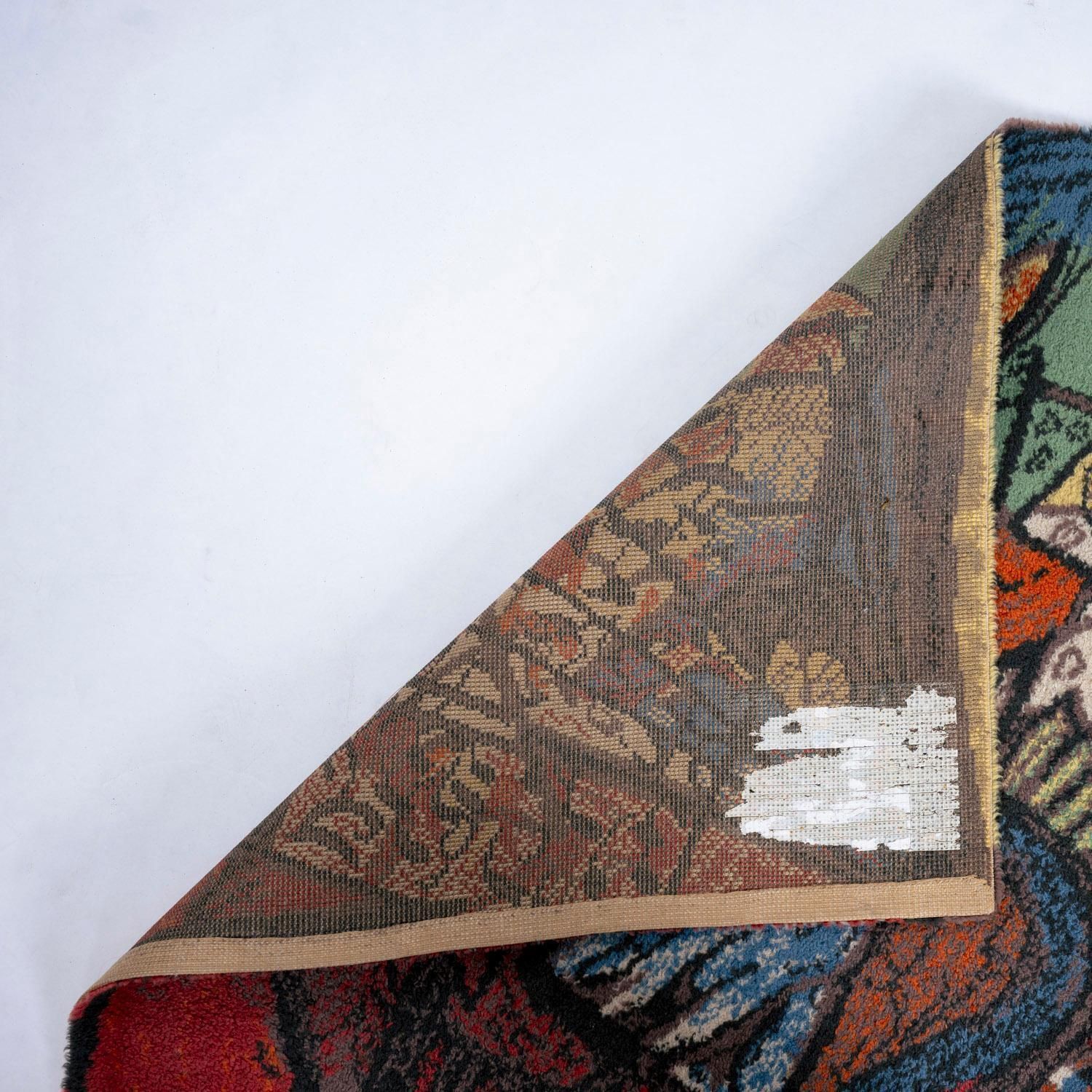 photo vinterior Woolen Pablo Picasso Rug “Run Of The Bulls” By Ege Axminster Carpets, Denmark