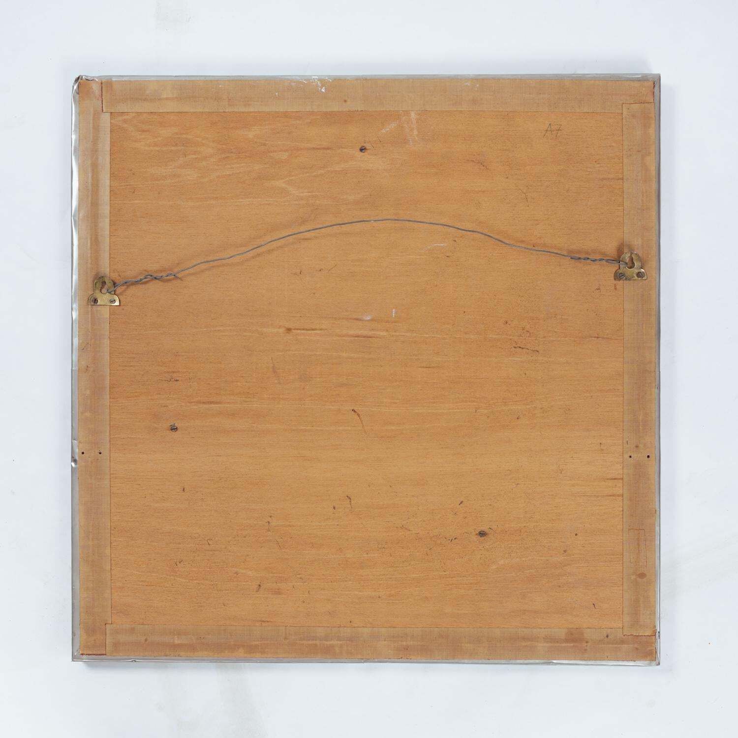 Art Brutalist Midcentury Modern Metal Copper Artwork By Sammy Tsui, 1970s photo