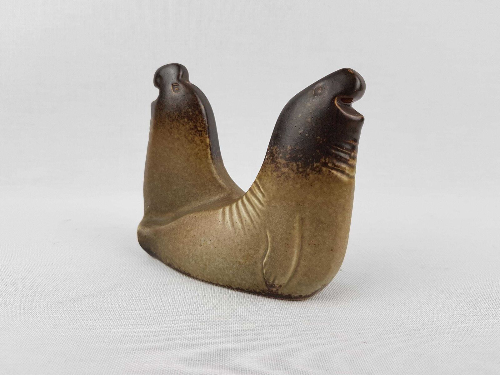 Vintage Sea Lion Sjölejon By Lisa Larson From The Noaks Ark Serie Of Gustavsberg Studio Pottery Sweden 1979 1983 photo Art